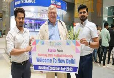 The Orenburg State Medical University Rector Builds Academic ties with India 